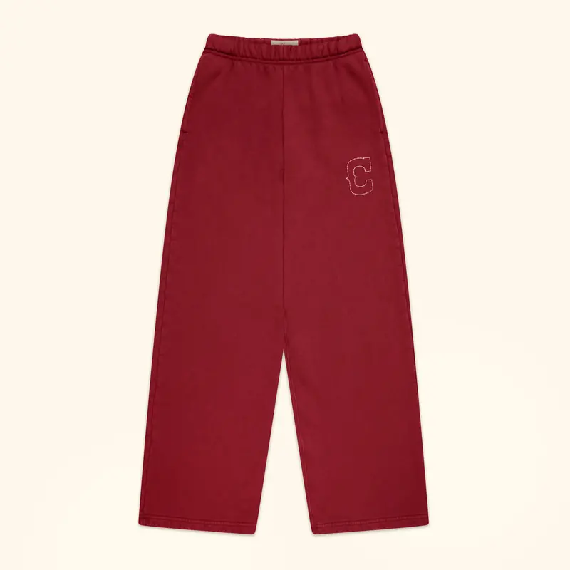 Women's Western Sweatpants (Sun Faded Red) 1