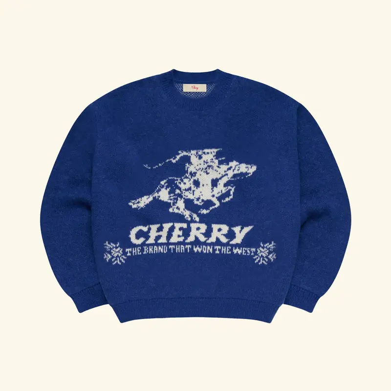 Won The West Knit Crew (Royal Blue) 1