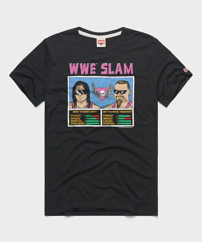 Wwe Slam Bret Hart And Jim Neidhart 1