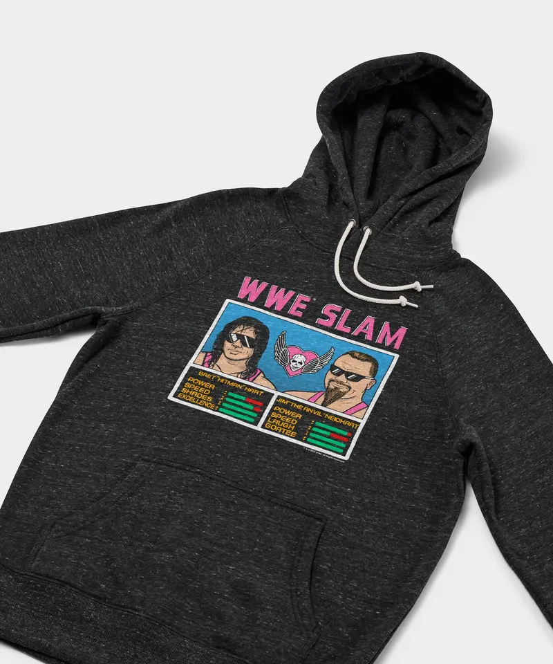 Wwe Slam Bret Hart And Jim Neidhart Hoodie 2