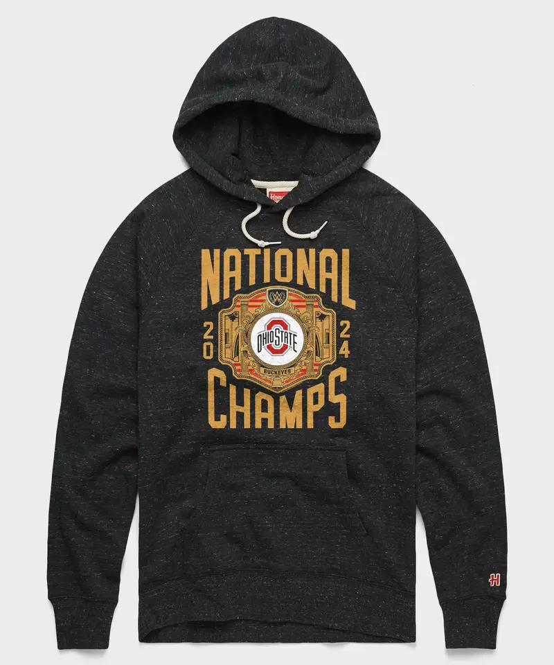 Wwe X Ohio State National Champs 2024 Hoodie 1