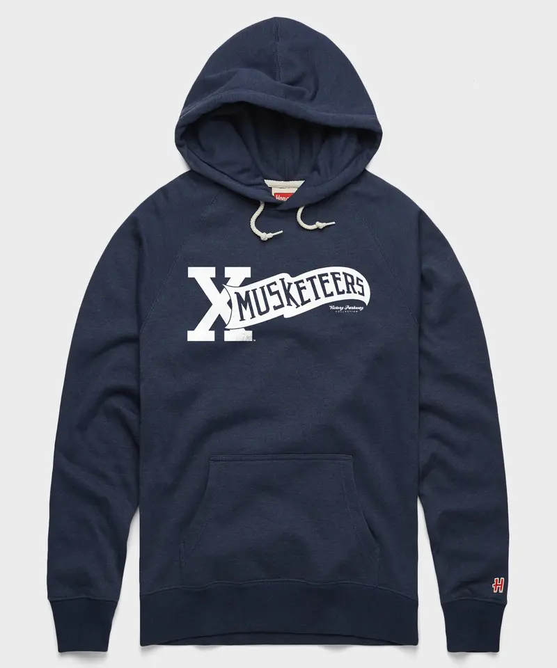 Xavier Musketeers Banner Hoodie 1