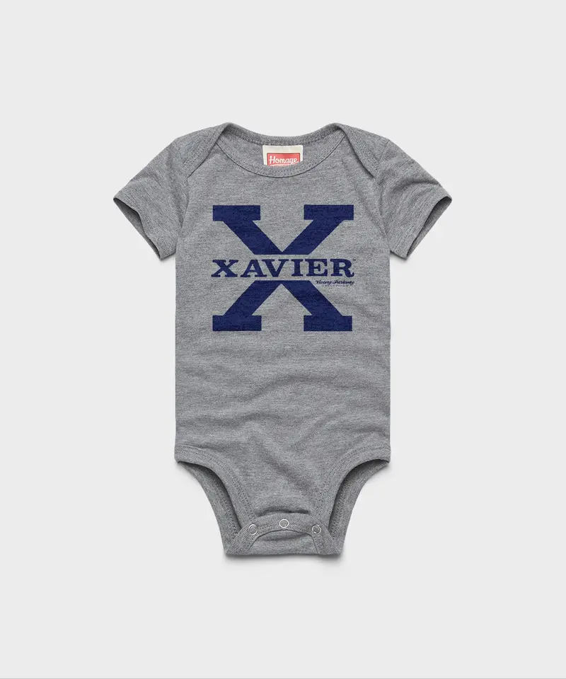 Xavier University Baby One Piece 1