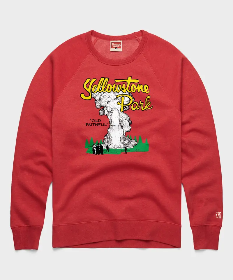 Yellowstone National Park Crewneck 1