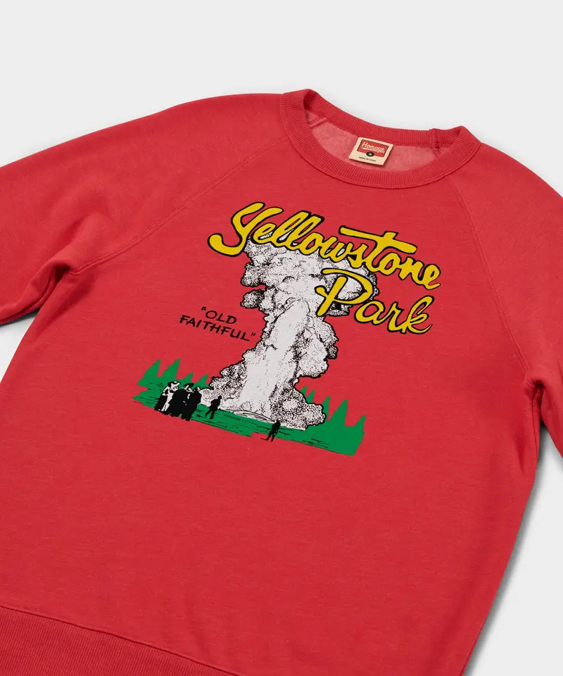 Yellowstone National Park Crewneck 2