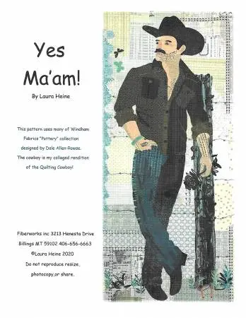 Yes Ma'am Collage Pattern By Laura Heine # Lhfwyesmaam 1