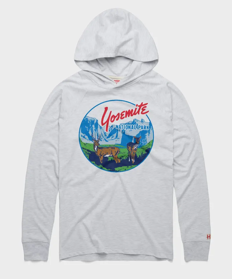 Yosemite National Park Lightweight Hoodie 1