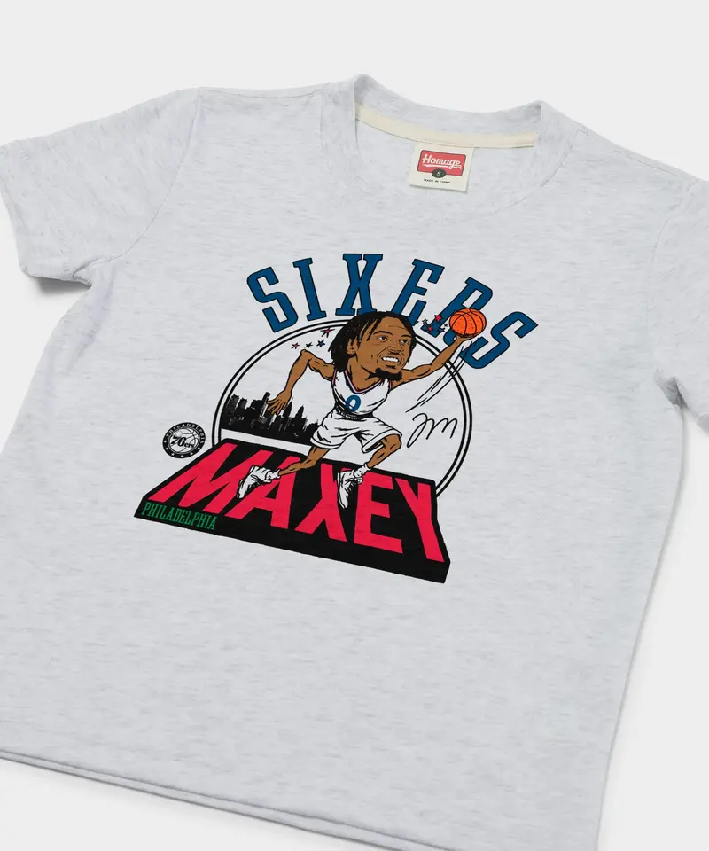 Youth 76Ers Tyrese Maxey Signature City Edition 2024 2