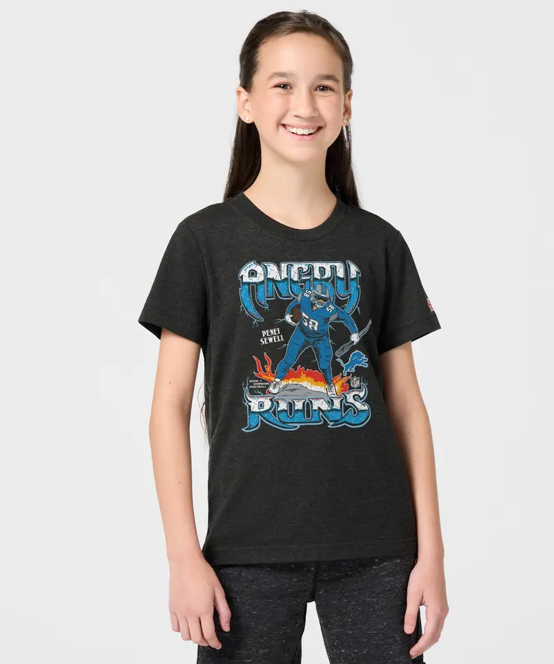 Youth Angry Runs 2024 Lions Penei Sewell 3