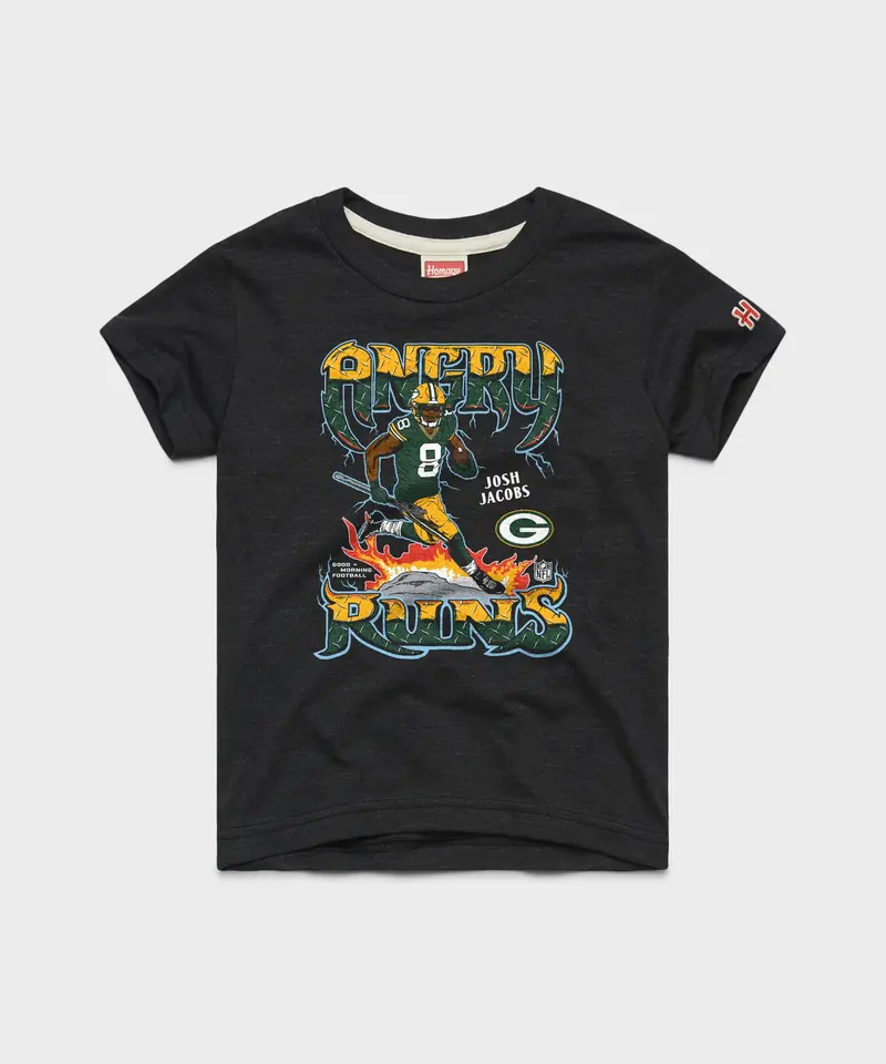 Youth Angry Runs 2024 Packers Josh Jacobs 1