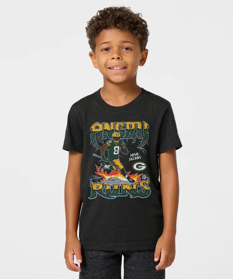 Youth Angry Runs 2024 Packers Josh Jacobs 3