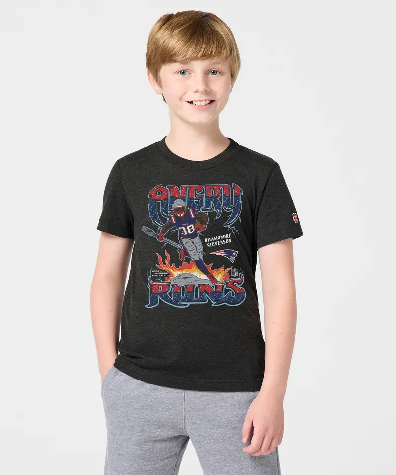 Youth Angry Runs 2024 Patriots Rhamondre Stevenson 3