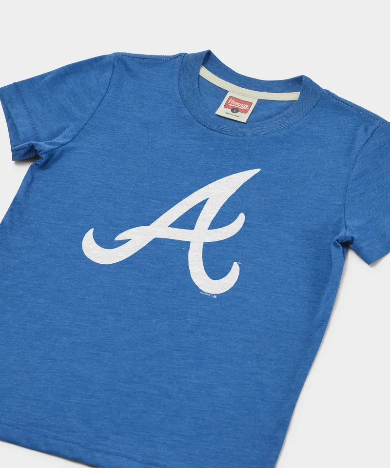 Youth Atlanta Braves Cap Logo '81 2