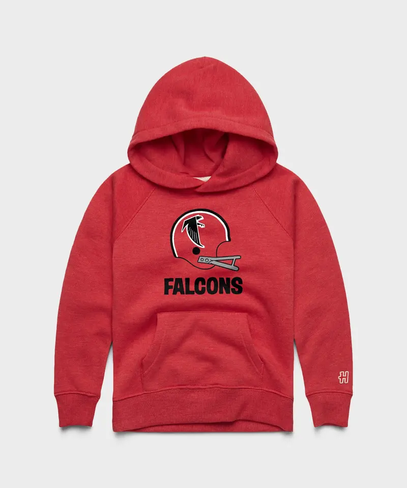 Youth Atlanta Falcons Big Helmet Hoodie 1
