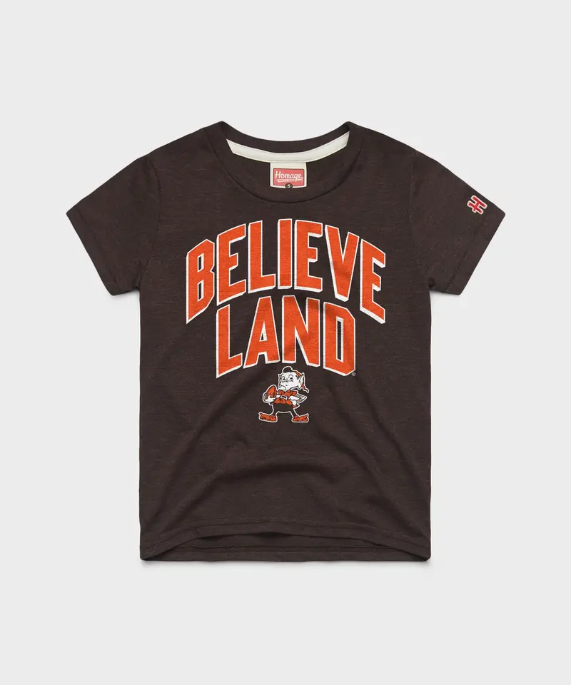 Youth Believeland Cleveland Browns Brownie 1