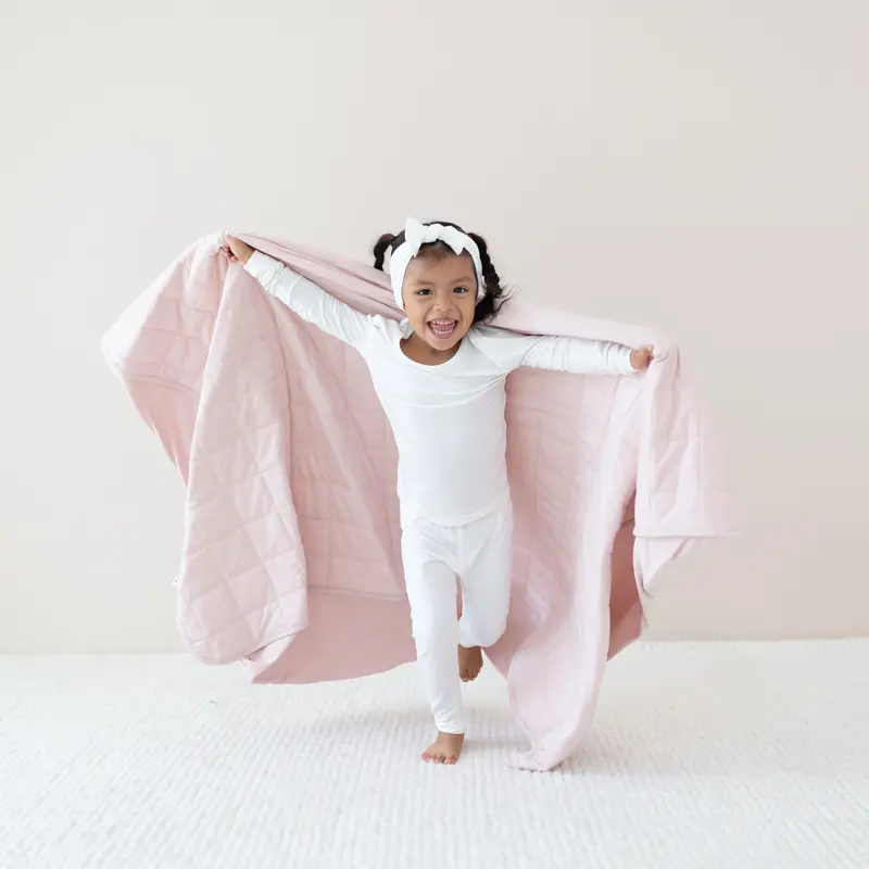 Youth Blanket In Blush 1.0 1