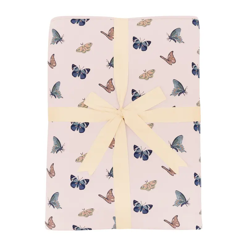 Youth Blanket In Blush Butterfly 2.5 2