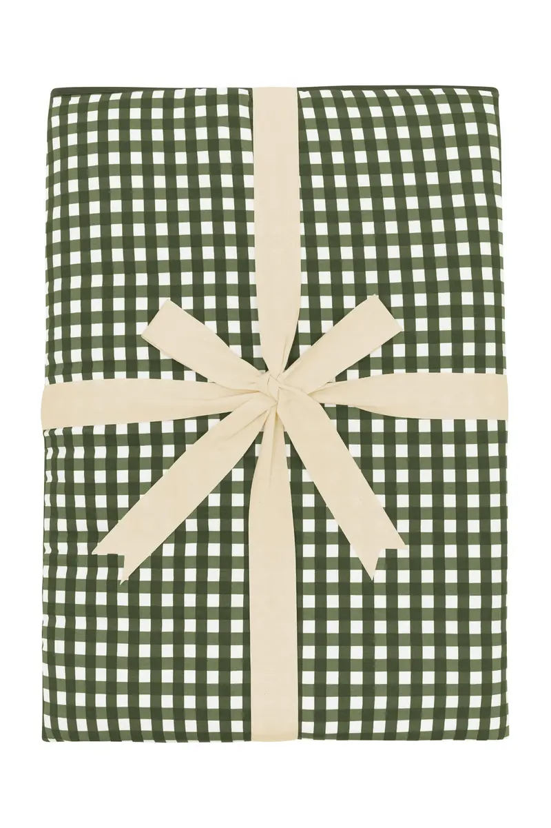 Youth Blanket In Gingham Fir 2.5 1