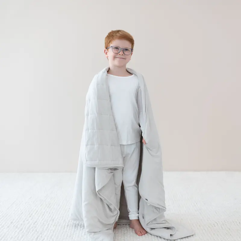 Youth Blanket In Oat 1.0 1