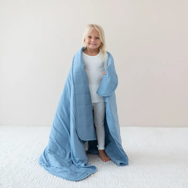 Youth Blanket In Slate 2.5 1