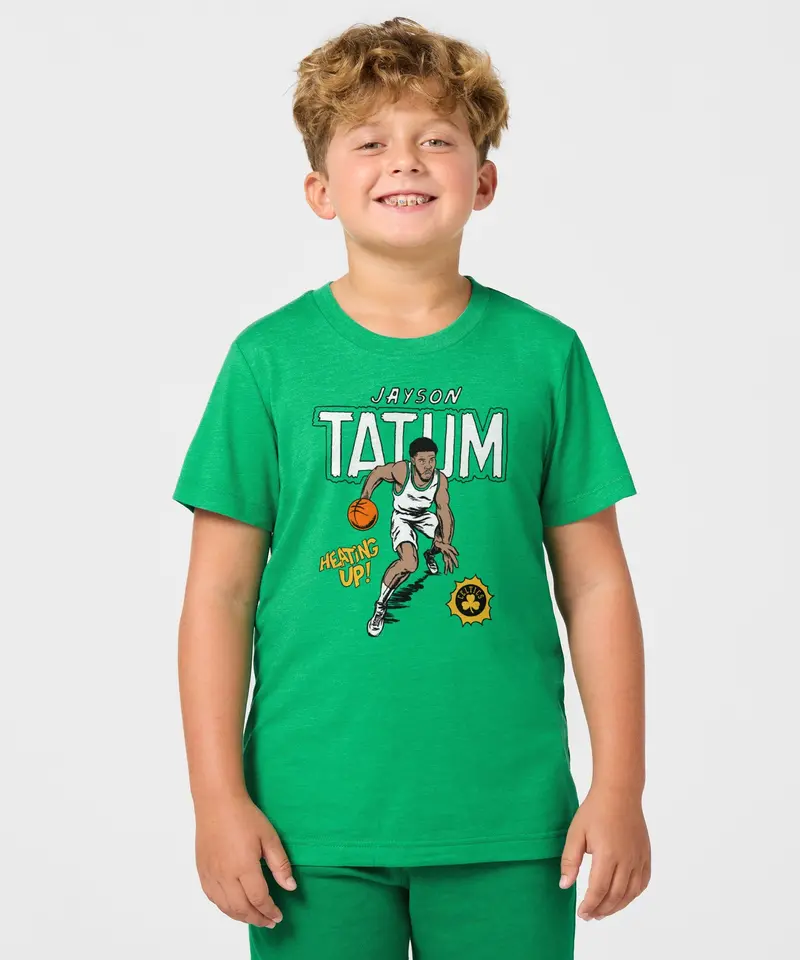 Youth Boston Celtics Comic Book Jayson Tatum 3