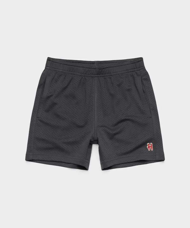 Youth Breathable Mesh Athletic Shorts