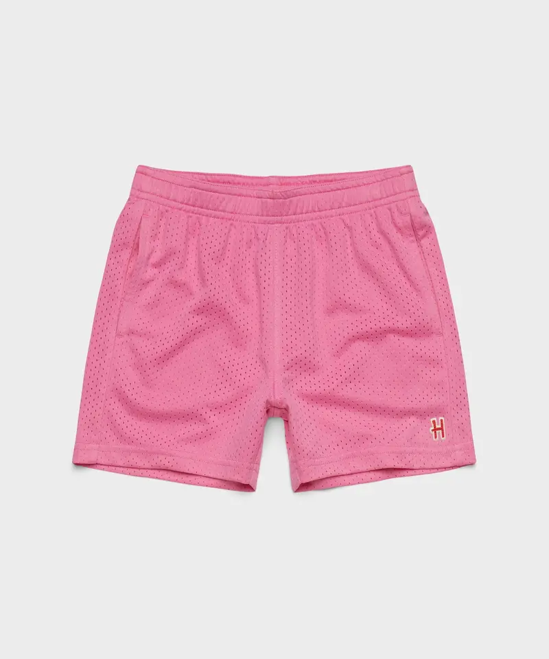 Youth Breathable Mesh Athletic Shorts