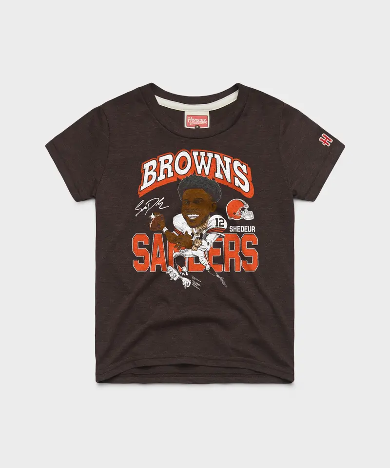 Youth Browns Shedeur Sanders Signature 1