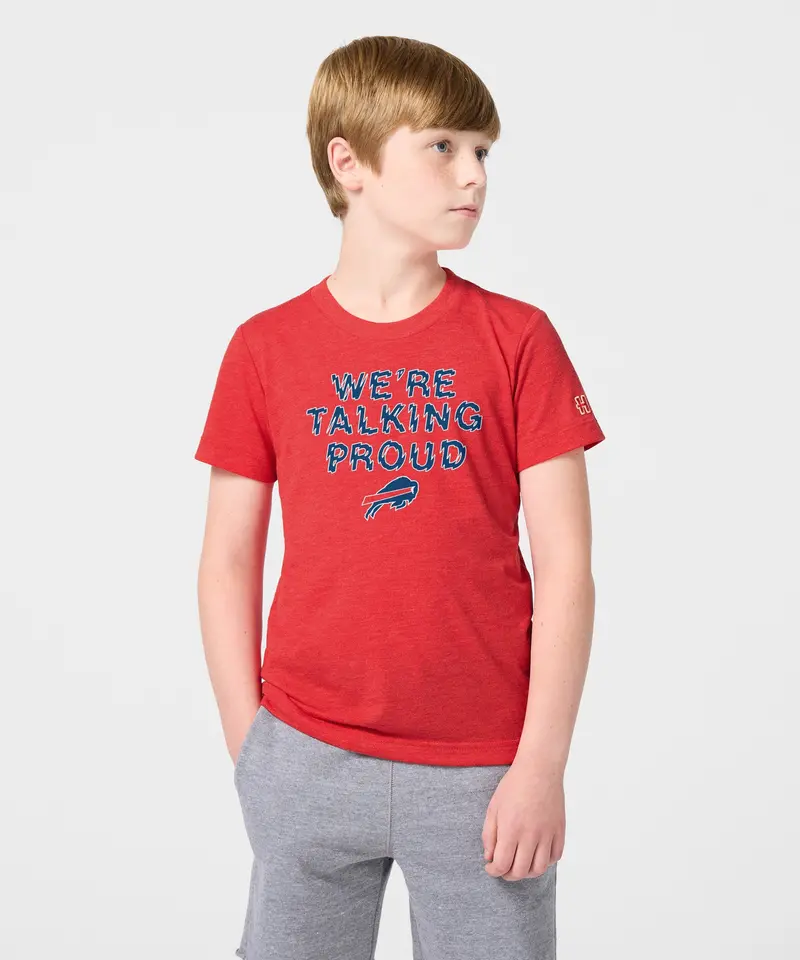Youth Buffalo Bills We're Talking Proud 3