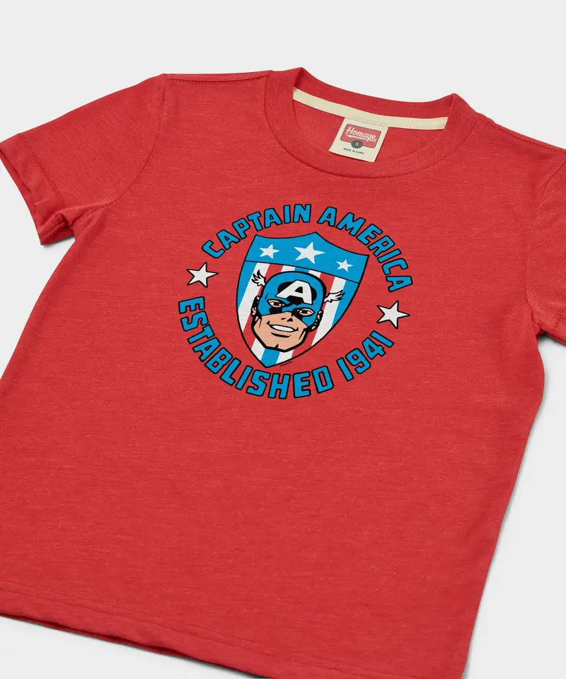 Youth Captain America Established 1941 2