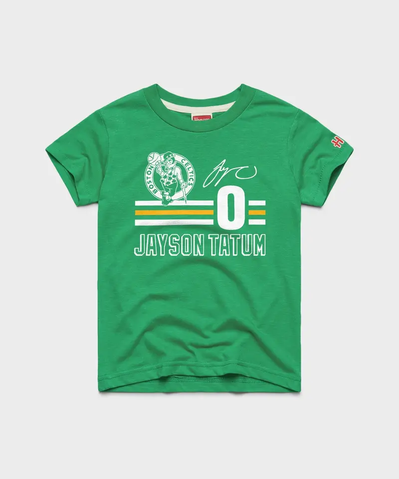 Youth Celtics Jayson Tatum Signature Jersey 1