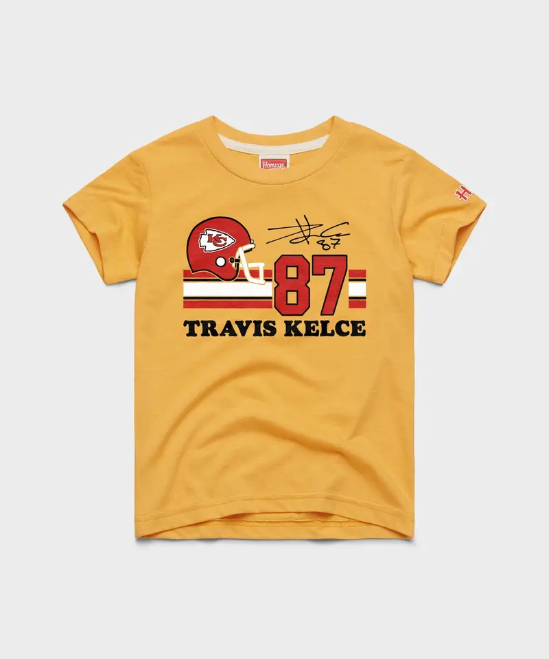 Youth Chiefs Travis Kelce Signature Jersey 1