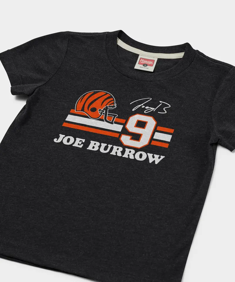Youth Cincinnati Bengals Joe Burrow Signature Jersey 2
