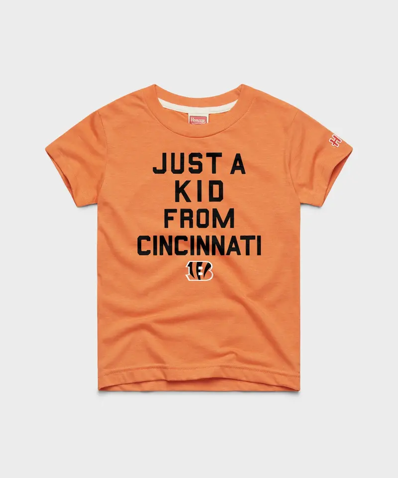 Youth Cincinnati Bengals Just A Kid From Cincinnati 1