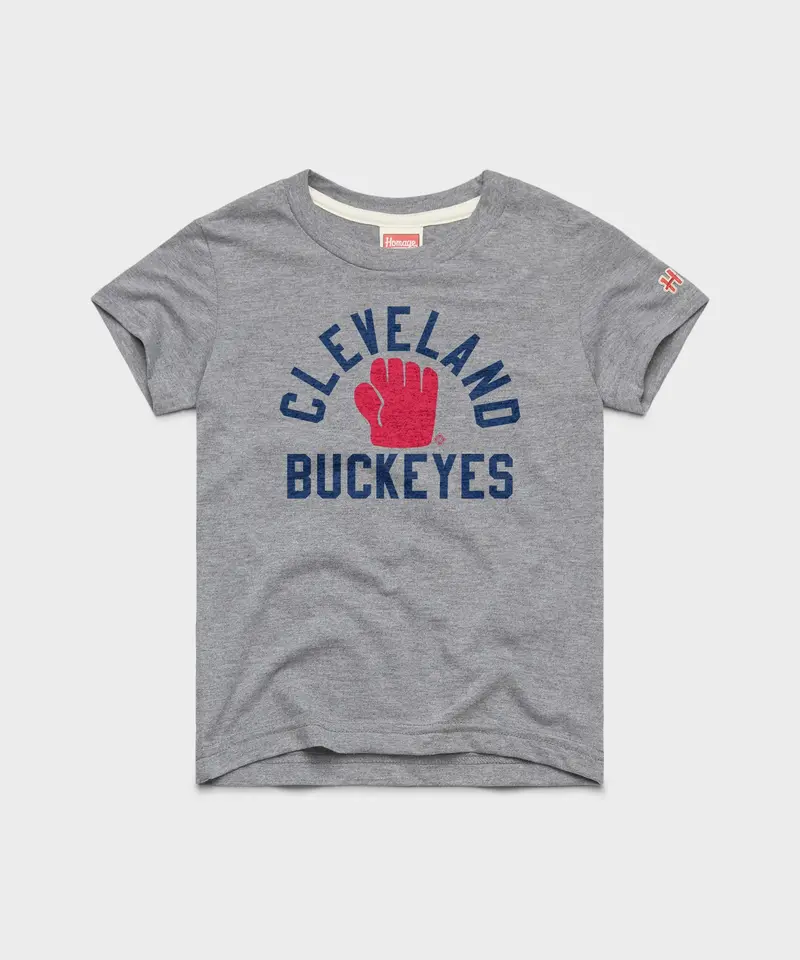 Youth Cleveland Buckeyes Glove 1