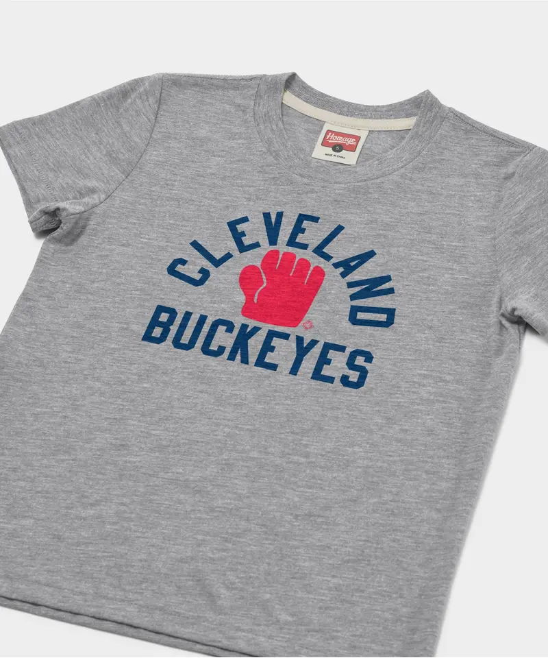 Youth Cleveland Buckeyes Glove 2