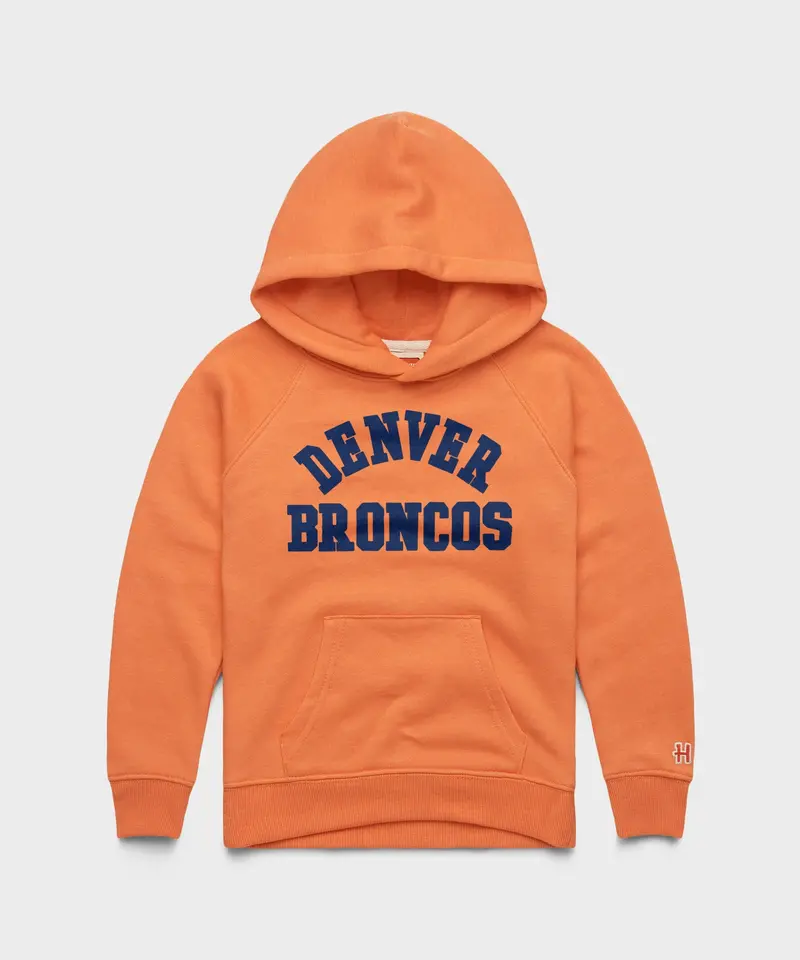Youth Denver Broncos Classic Hoodie 1