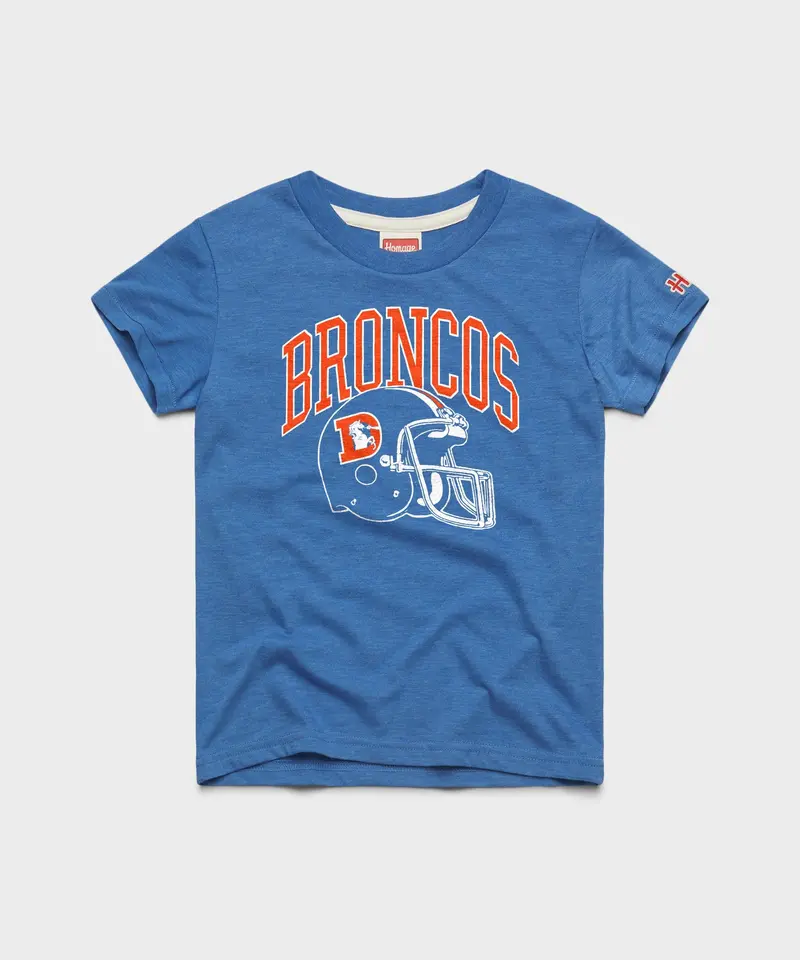 Youth Denver Broncos Helmet Retro 1