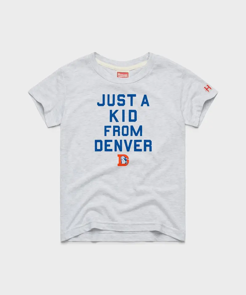 Youth Denver Broncos Just A Kid From Denver 1