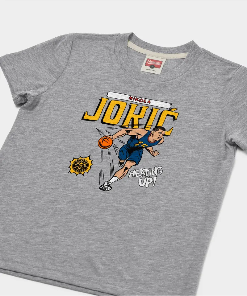 Youth Denver Nuggets Comic Book Nikola Jokic 2