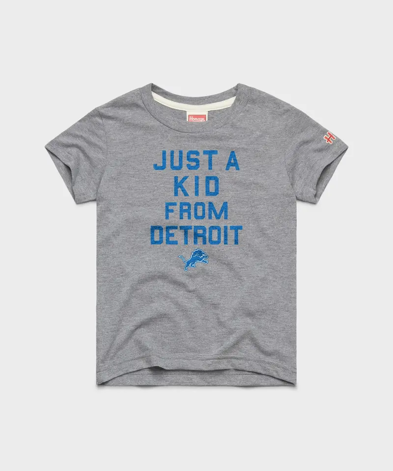 Youth Detroit Lions Just A Kid From Detroit 1