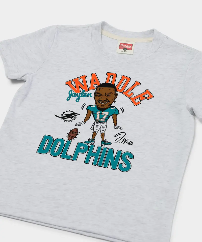 Youth Dolphins Jaylen Waddle Signature 2