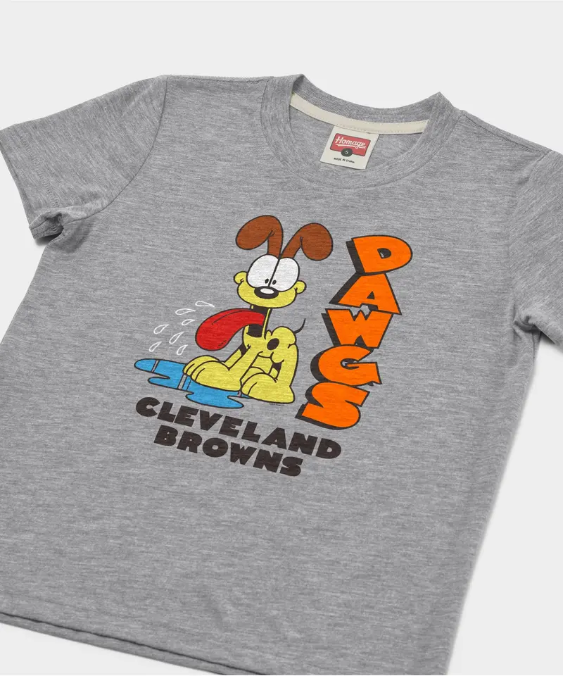 Youth Garfield Odie X Cleveland Browns 2