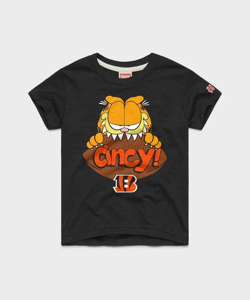 Youth Garfield X Cincinnati Bengals 1