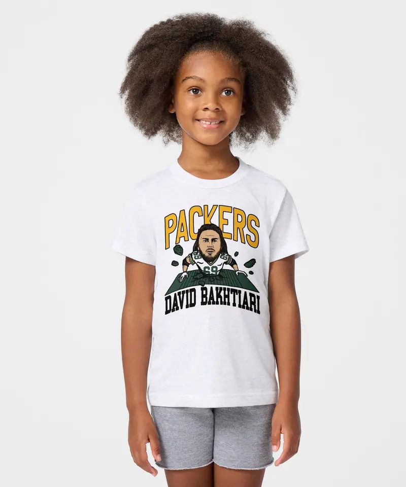 Youth Green Bay Packers David Bakhtiari 3