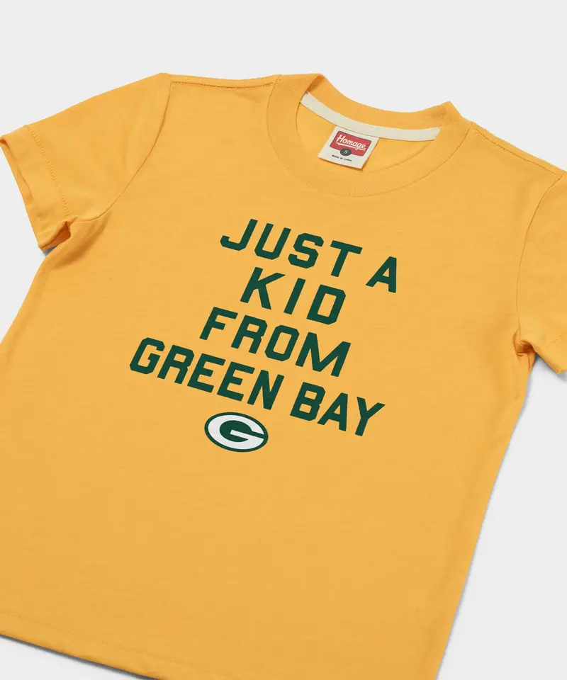 Youth Green Bay Packers Just A Kid From Green Bay 2