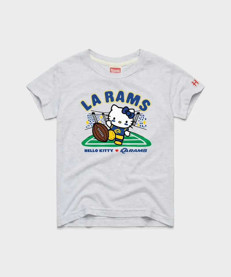 Youth Hello Kitty X Los Angeles Rams Kickoff 1