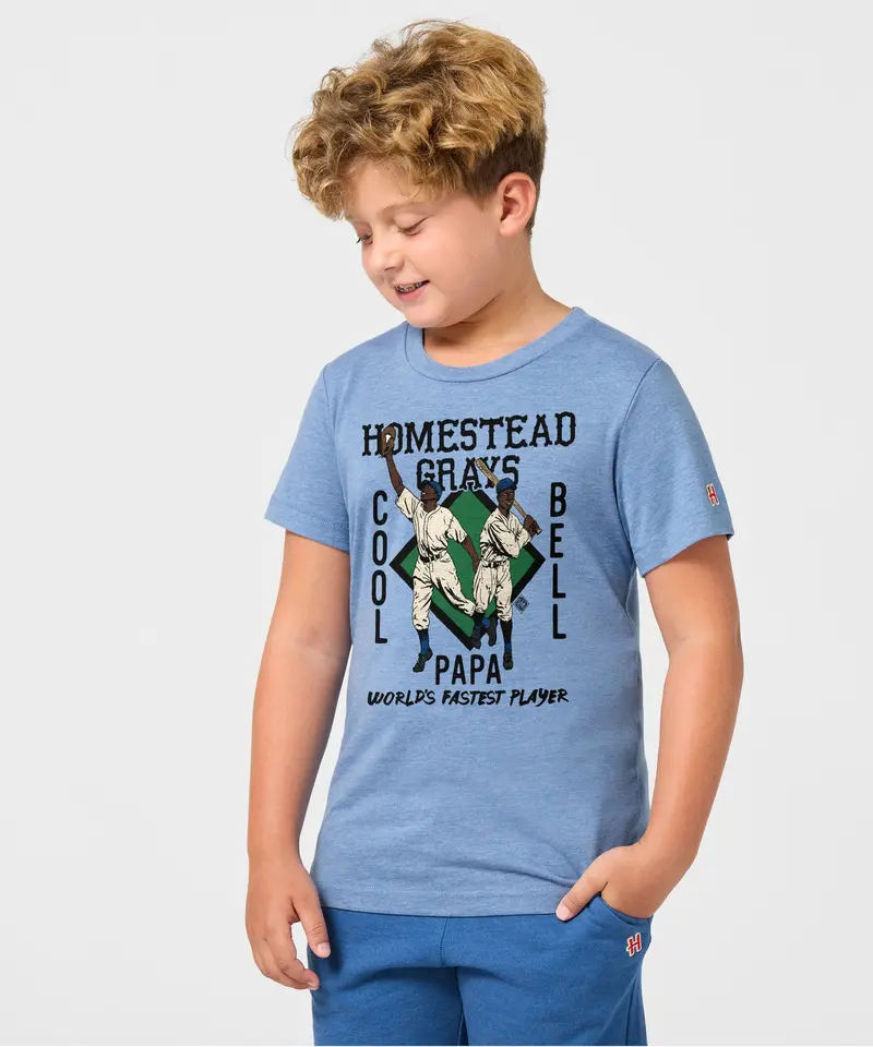 Youth Homestead Grays Cool Papa Bell 3