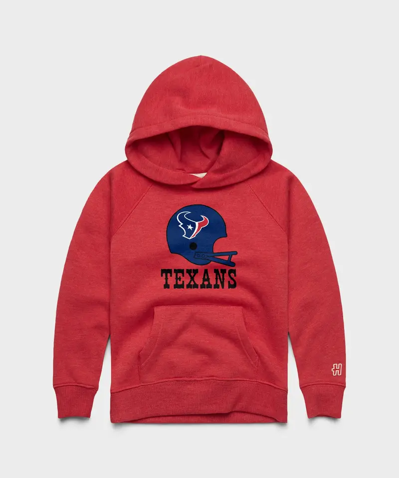 Youth Houston Texans Big Helmet Hoodie 1