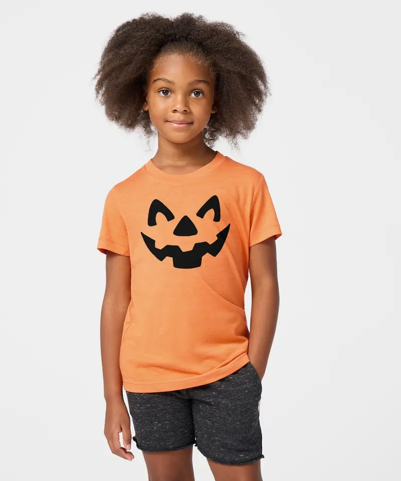 Youth Jack-O-Lantern Face 3